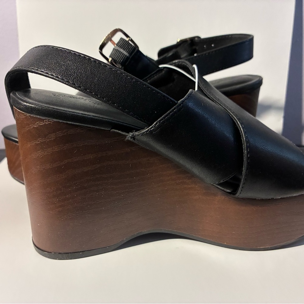 Universal Thread Platform Wedge Sandals - Women N… - image 1